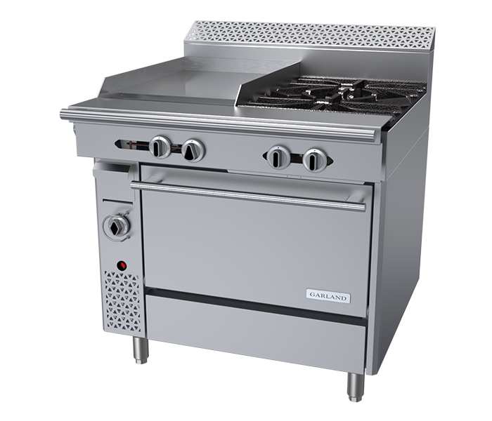 Garland Cuisine HD Combination Top Range C36-4-1R